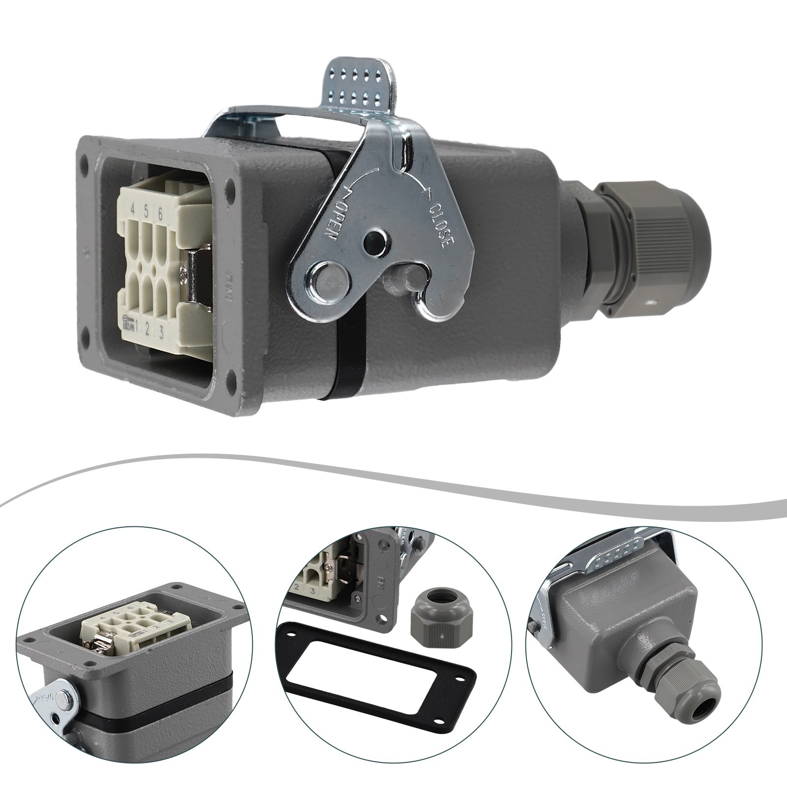 Crimping Core Connector Wide Application Working Temperature Duty Connectors