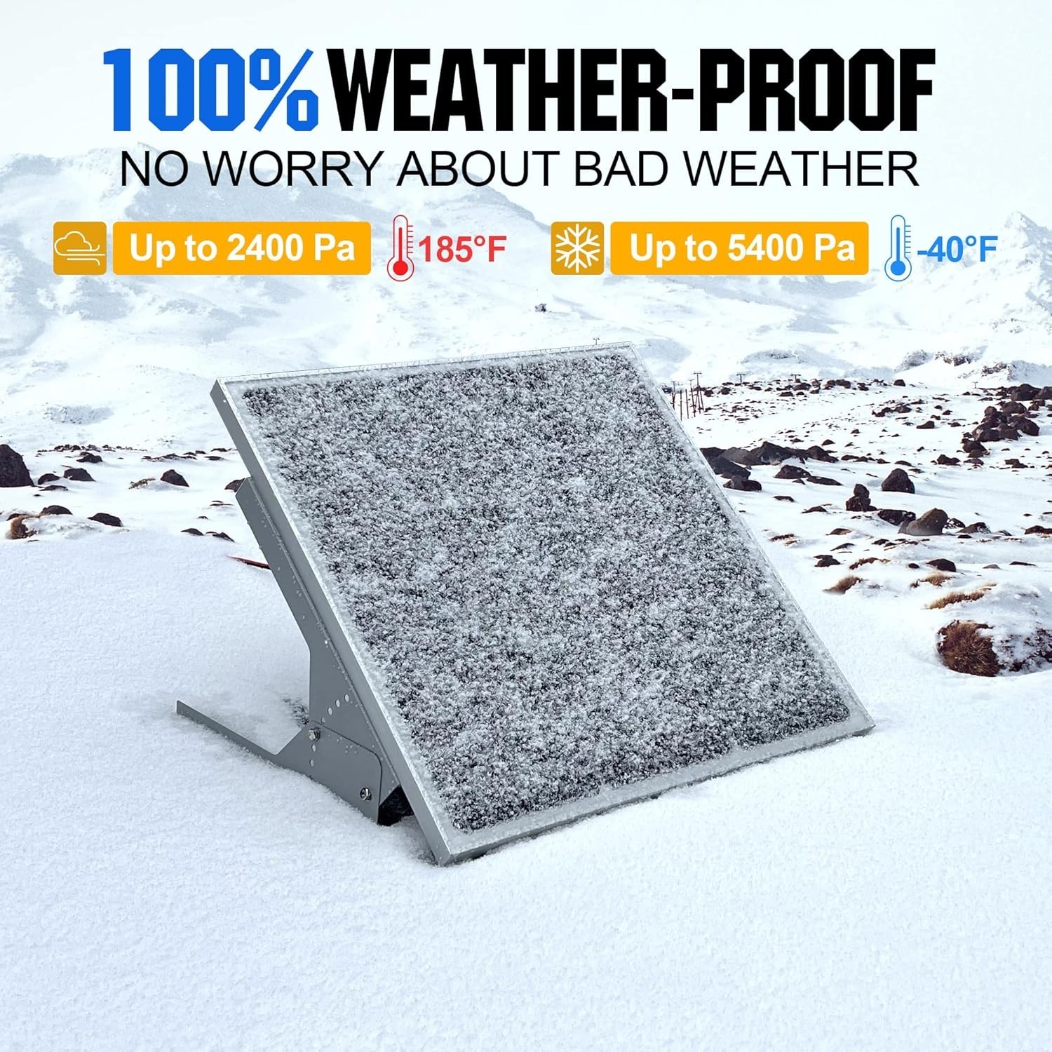 Versatile 50W Solar Panel with Waterproof Controller for Outdoor Adventures