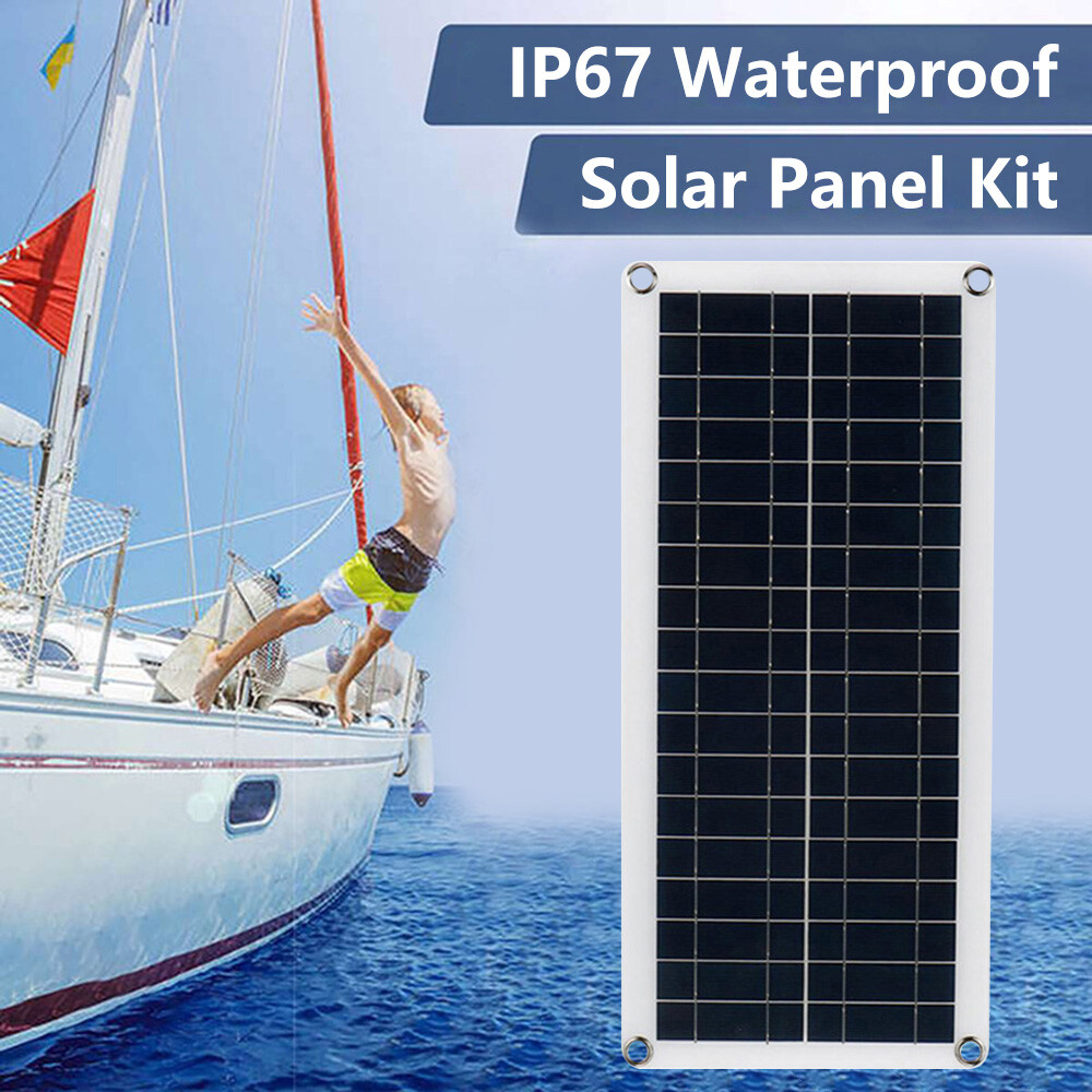 1000 Watts Solar Panel Kit 100A 12V Battery Charger w/ Controller Caravan Boat
