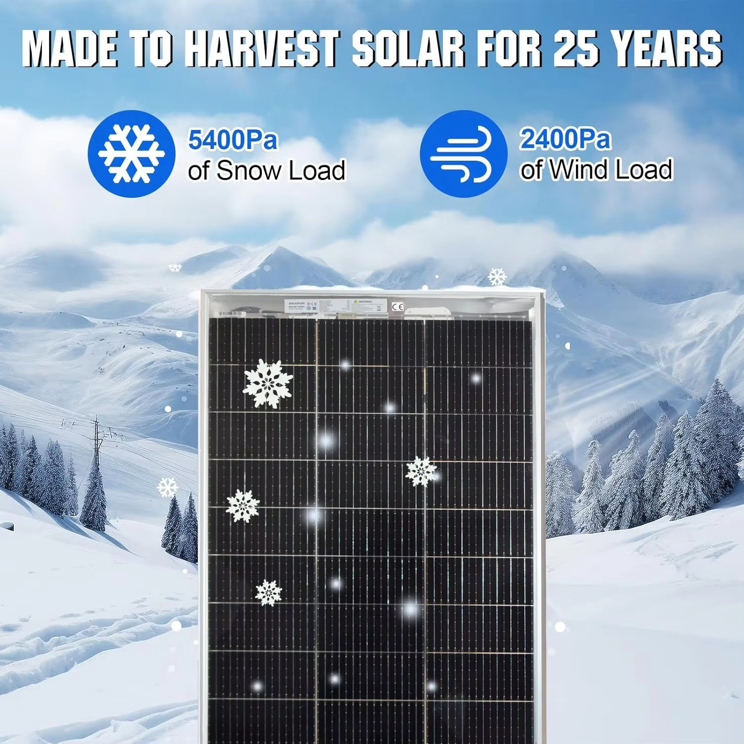 New Solar Panel 2pcs 120w 240w Monocrystalline Bifacial Photovoltaic for 12V