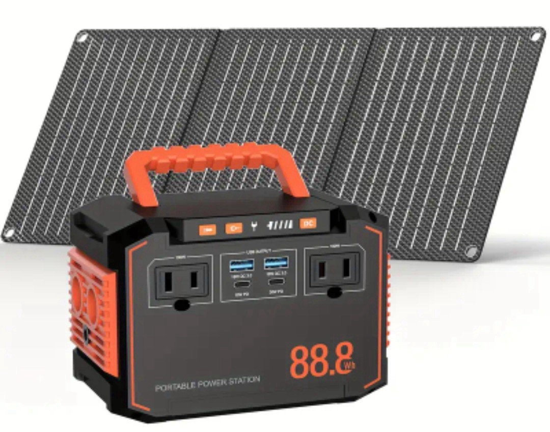 100W MARBERO Solar Generator Portable Power Station Brand New