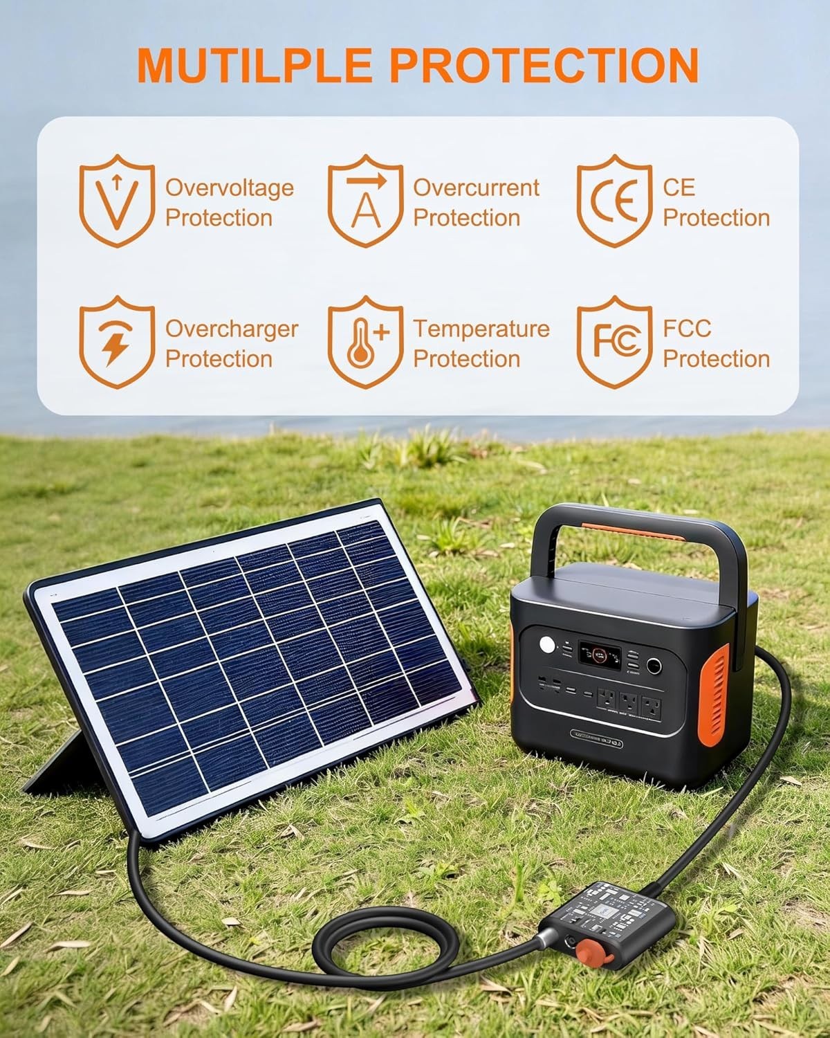 Connector for Jackery Solar Generator Explorer 3000 2000 1000 Portable Power Sta
