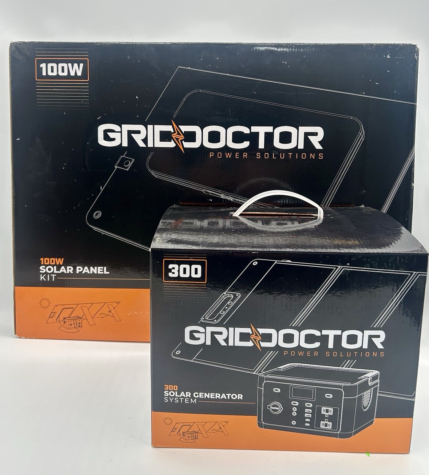 GRID DOCTOR 300 Solar Generator System for Off-Grid Power-CP300A