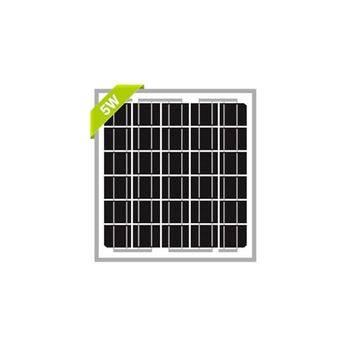 (Watts) 12V(Volts) Monocrystalline 10BB Solar Panel Battery Maintainer High 5W