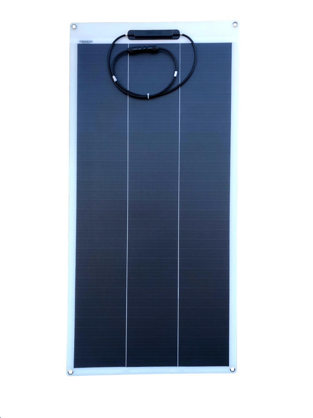 WindyNation 2pcs 100 Watt 12V Flexible Monocrystalline Solar Panel for Battery