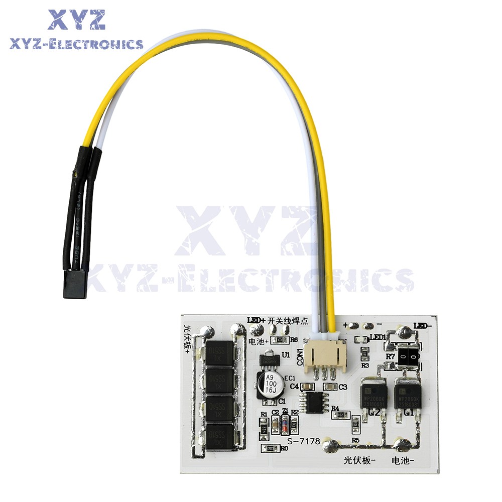 Solar Street Light Controller Circuit Board 3.2V 3.7V 6.4V7.4V Stepless Dimming