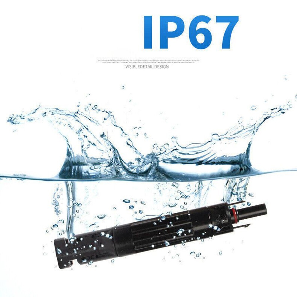 Solar Panel Fuse Holder And Fuse 25A Waterproof Inline PV Fuse Holder 1000VDC