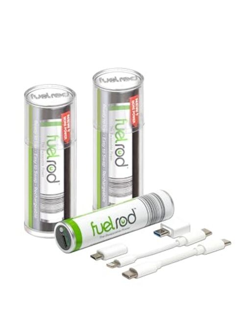 USB-C Portable Charger Kit – Pack of 2 – Includes All Cables & Adapters