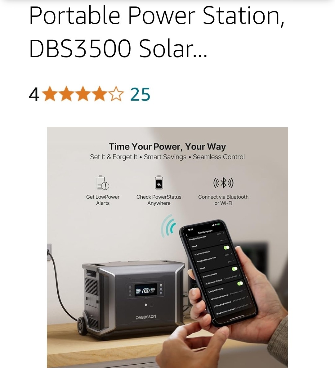 Dabbsson Solar Generator DBS 3500.
