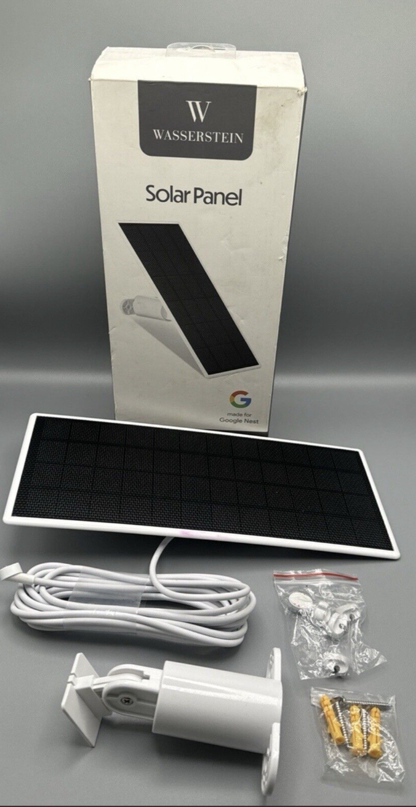 Wasserstein NestOut2SolarWhtUSA 2.5W Solar Panel