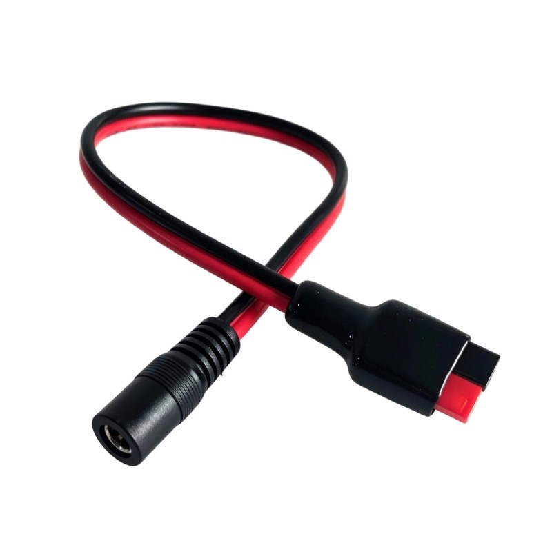 DC5521 Barrels Female Power Cable, Solar Panel Connectors to DC5.5X2.1Mm Wire