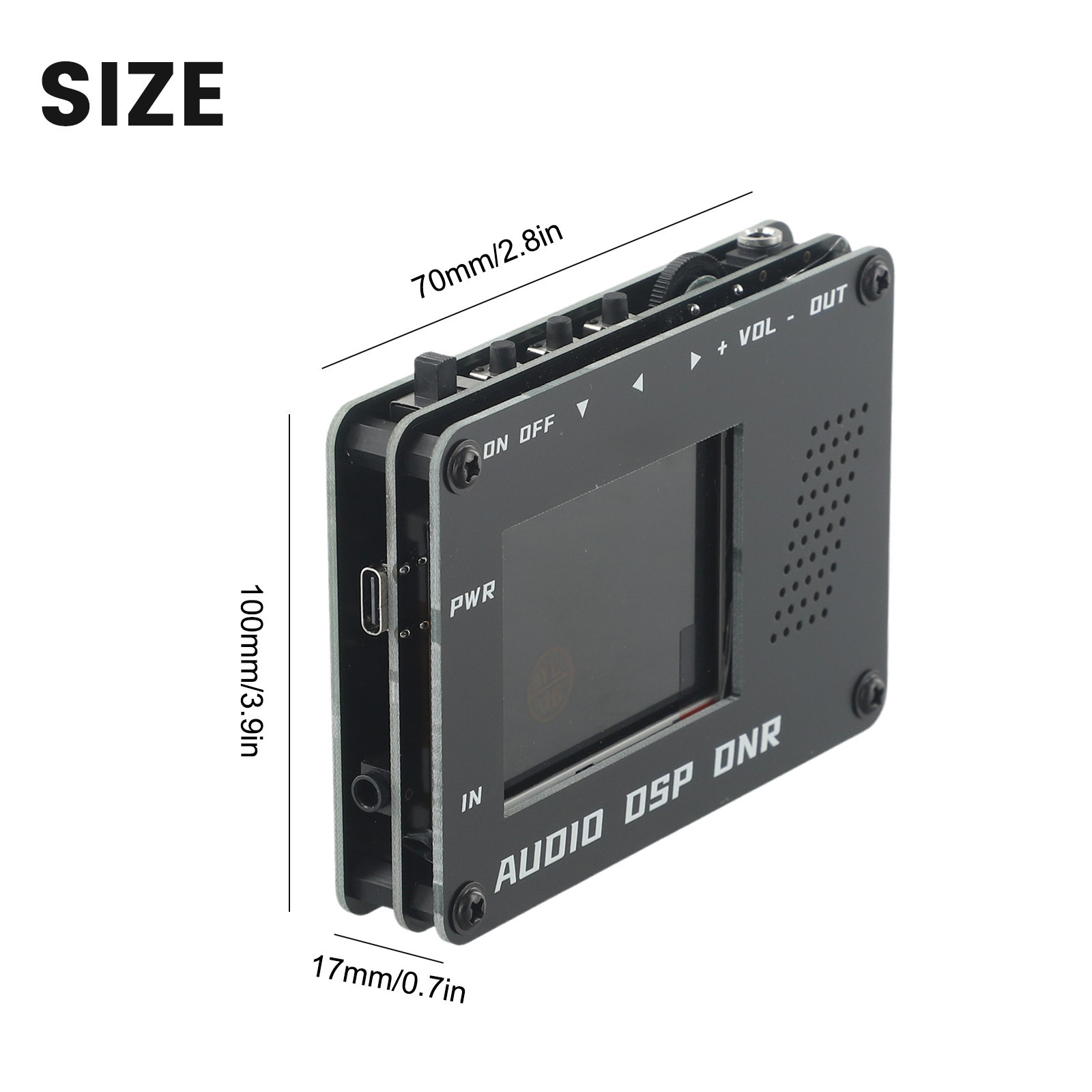 Premium Noise Reducer and Digital Filter for Clear Audio Output on Receivers