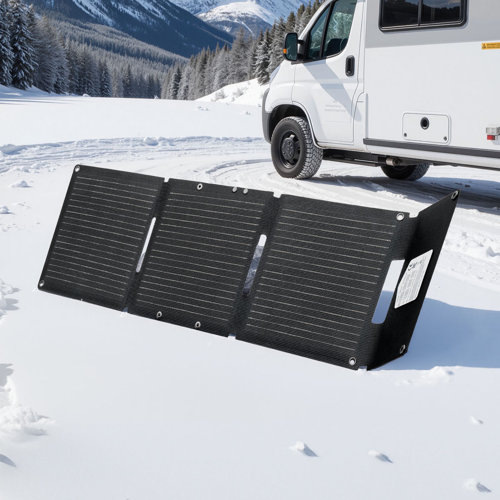 Uimoso 60W Portable Foldable Solar Panel Charger with Monocrystalline Design