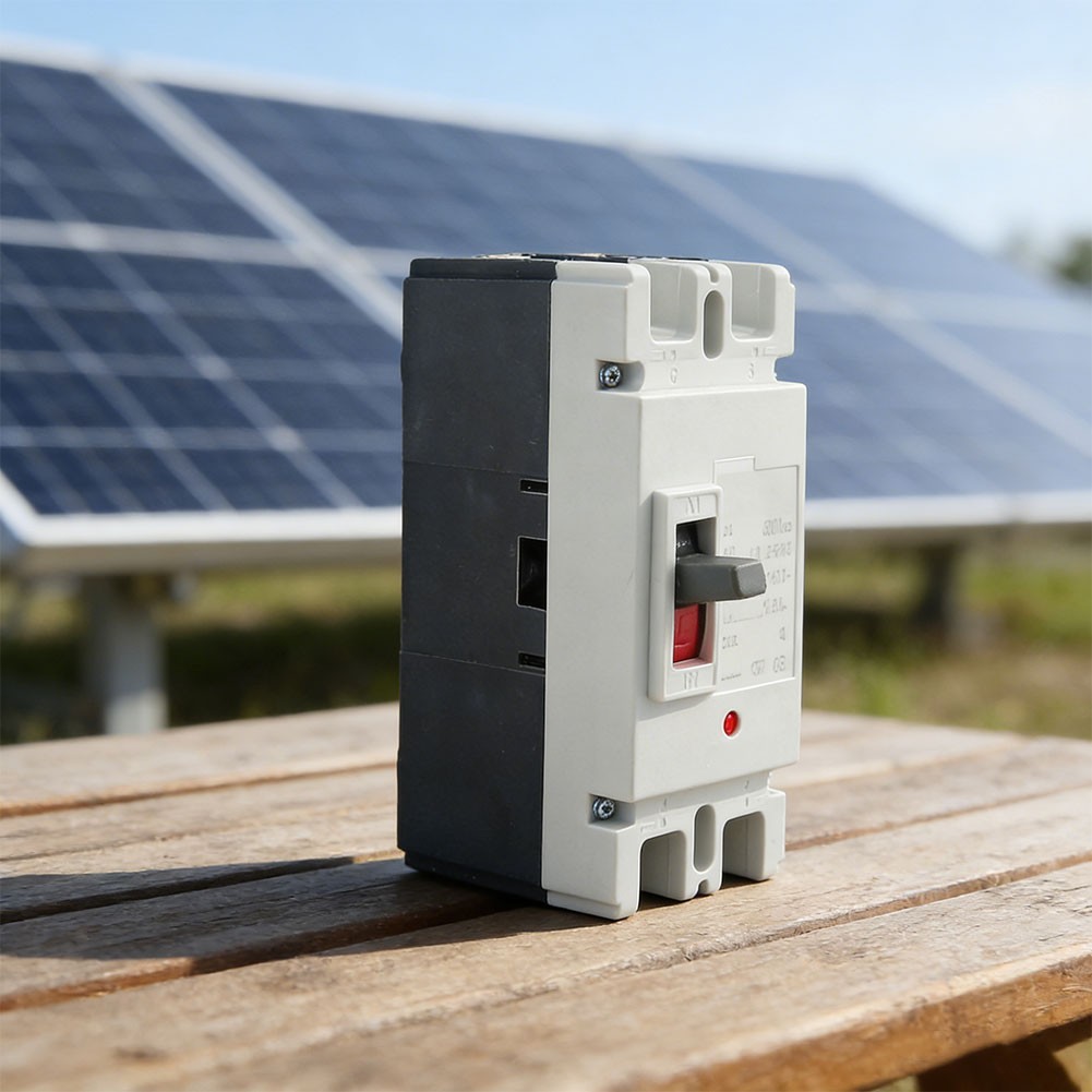 Photovoltaic DC Circuit Breaker CNM1Z 2P 250A 500V ABS Plastic Housing