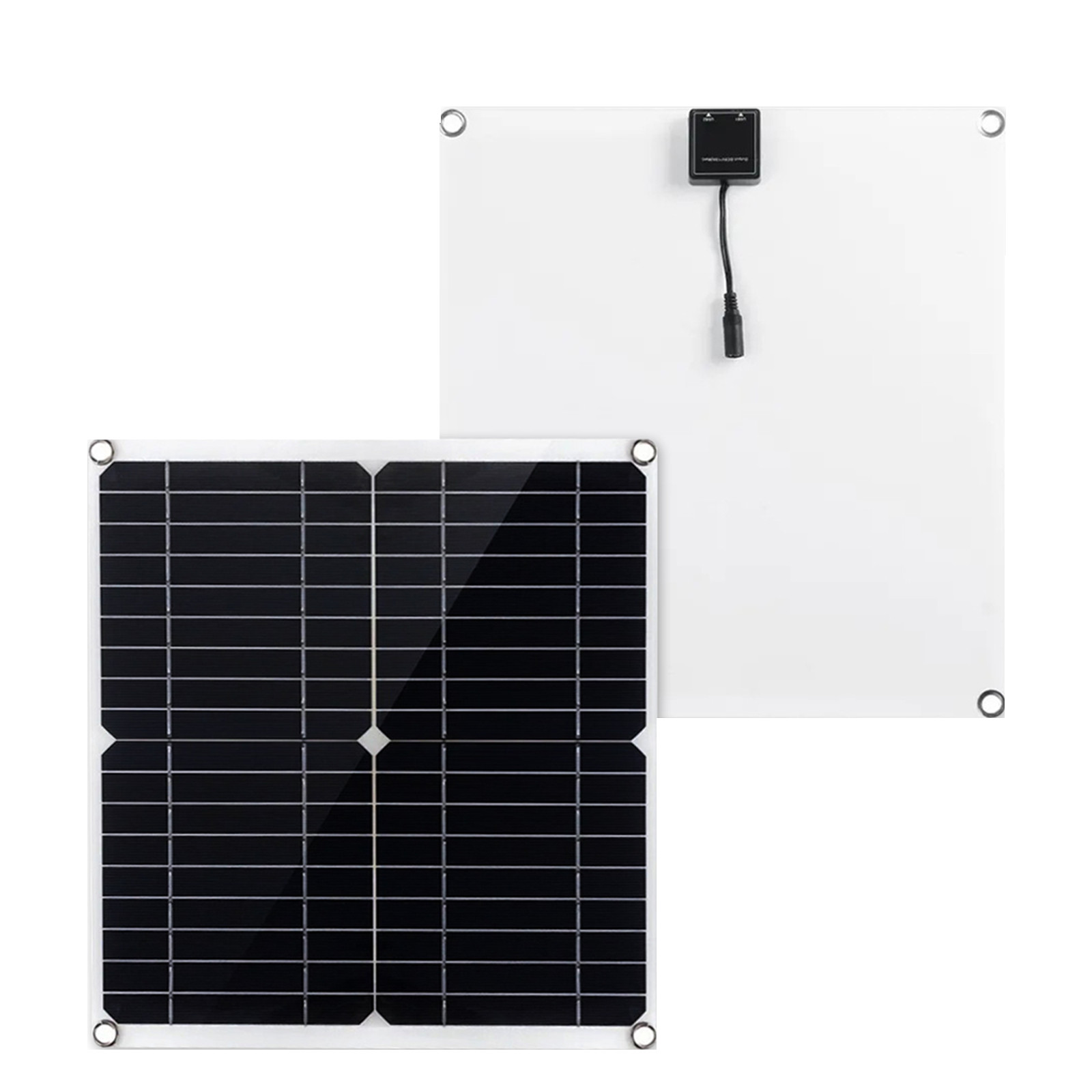 600W Dual Solar Panel Kit – 2 x 300W Portable PV Panels for RV Camping sI