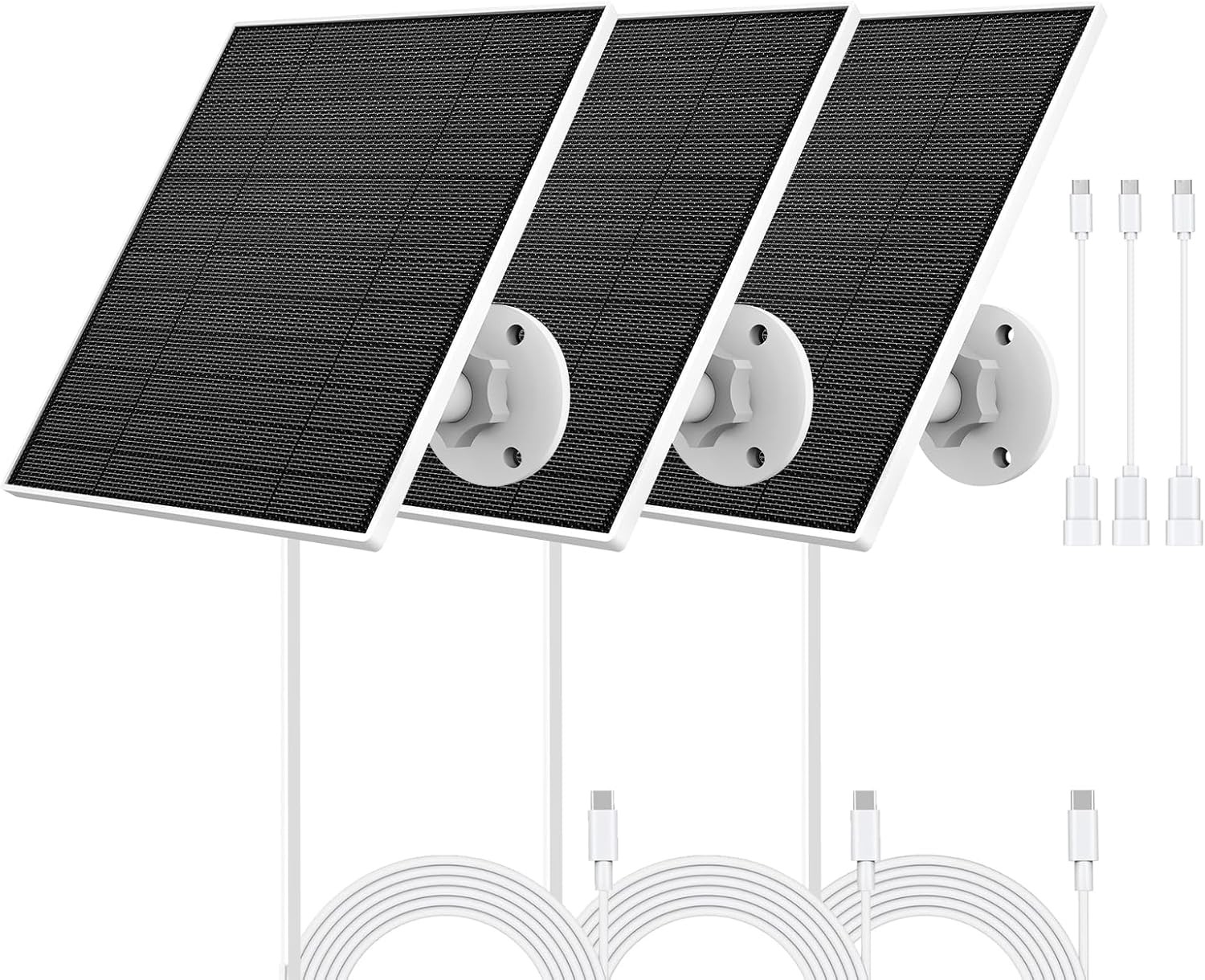 Solar Panel Eufy Camera 5W Solar Panel Compatible W/ Eufycam 3/3C/2/2 Pro/2C/2C
