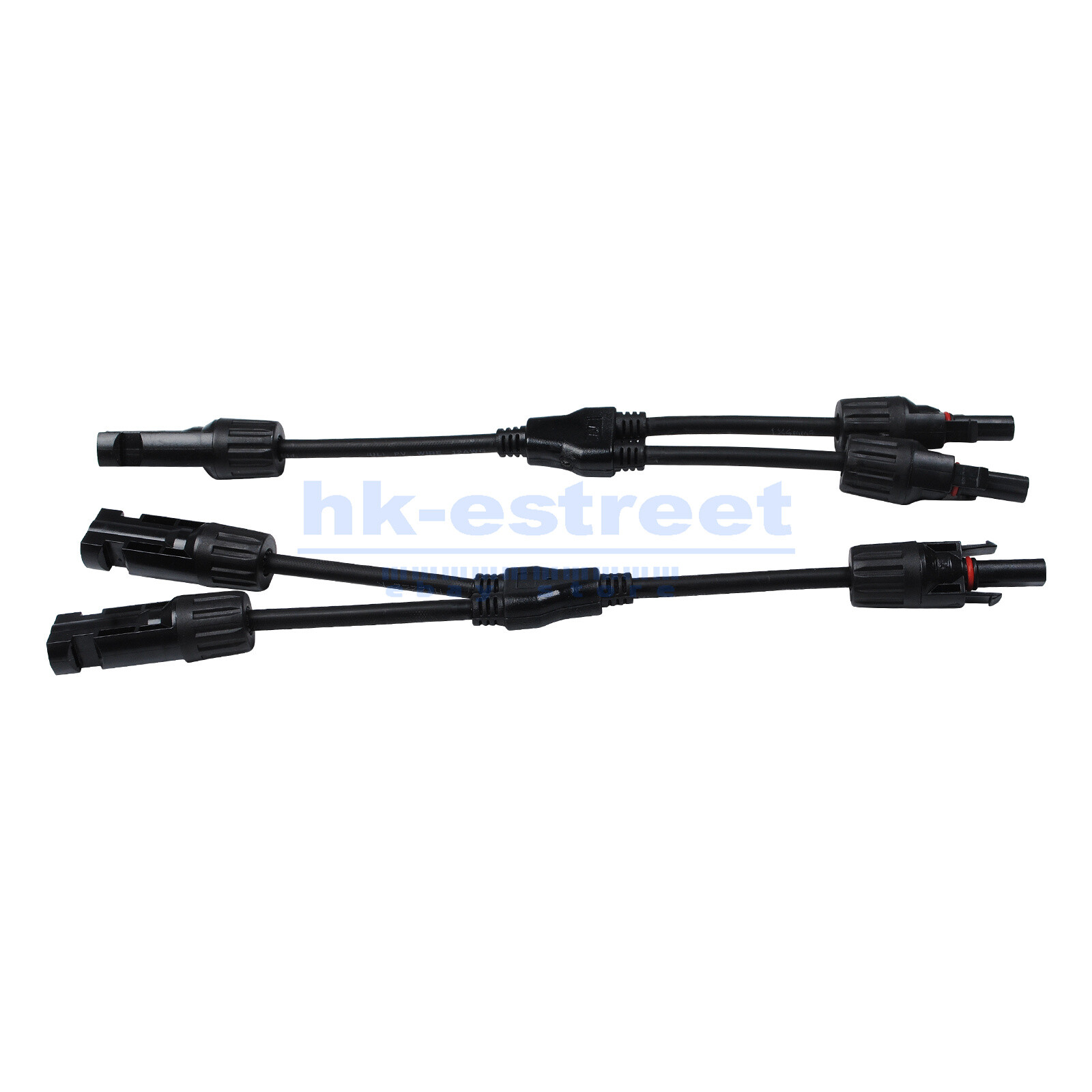 Solar Panel Y Branch Cable Connection Waterproof Adapter Connector Extension