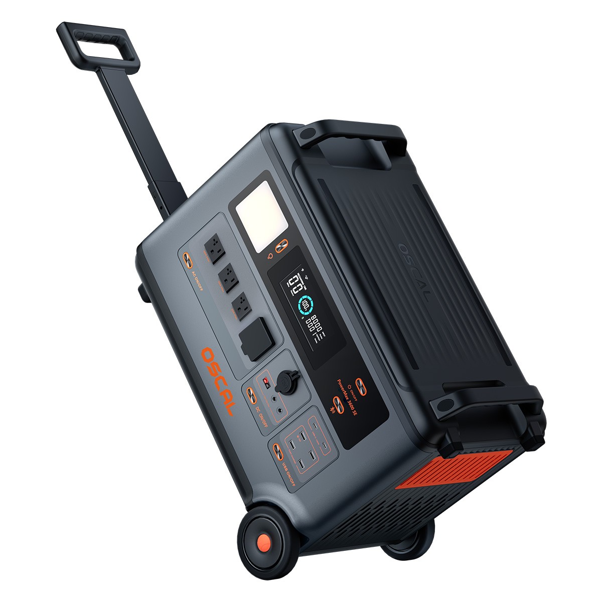 Blackview OSCAL PowerMax 3600 SE Portable Power Station 3600Wh +200W Solar Panel