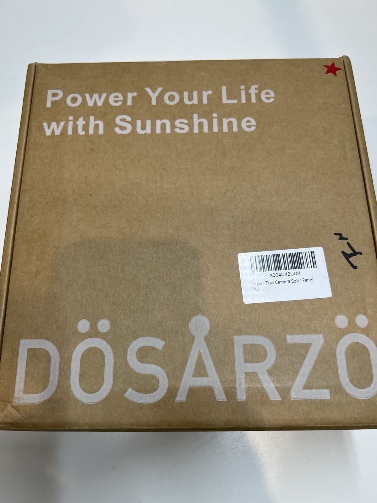 Dosarzo 5W 12V Solar Panel for Trail Camera with 5200mAh Rechargeable Battery