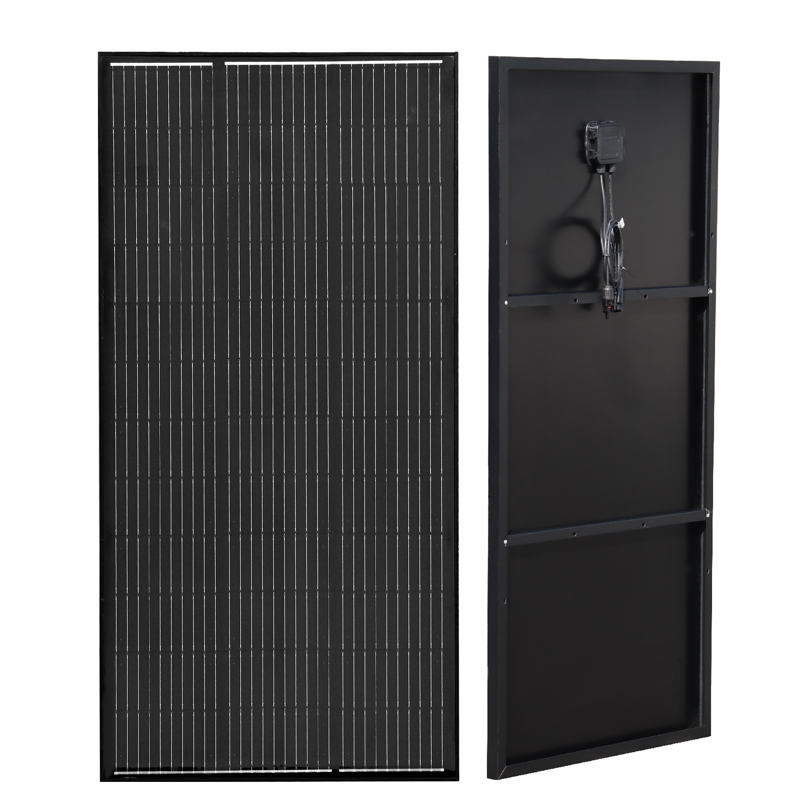 150W Solar Panel Monocrystalline 12V Battery Charging for Home RV Boat Not Glass