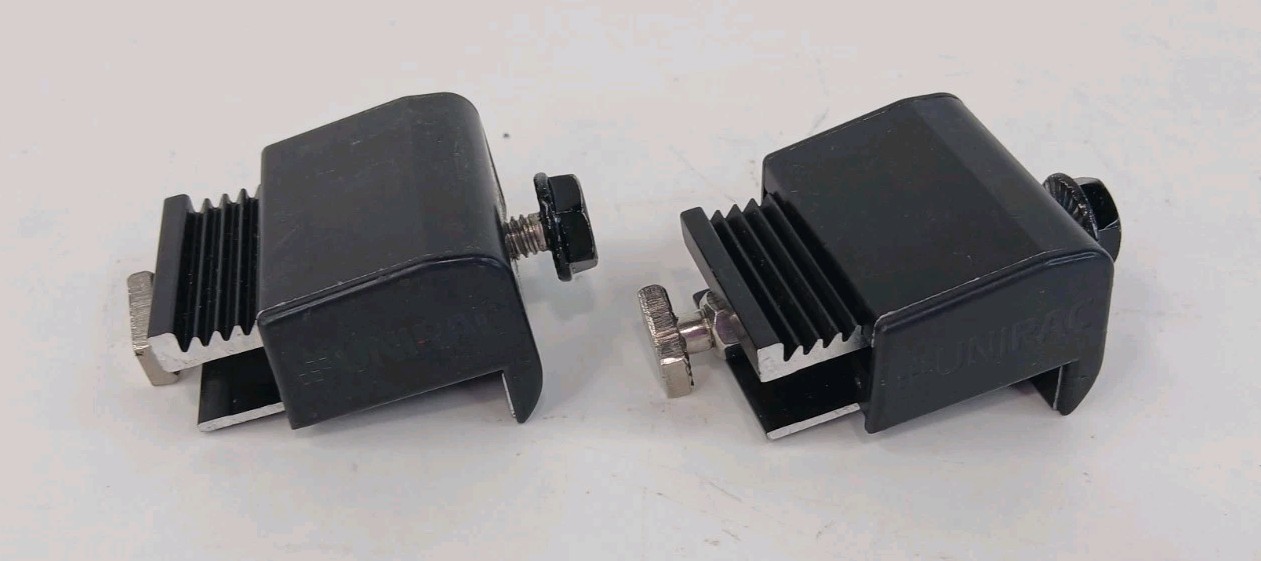Lot of 4 UniRac Solar Mount End Clamps AF 30-46mm Dark Finish 302050D