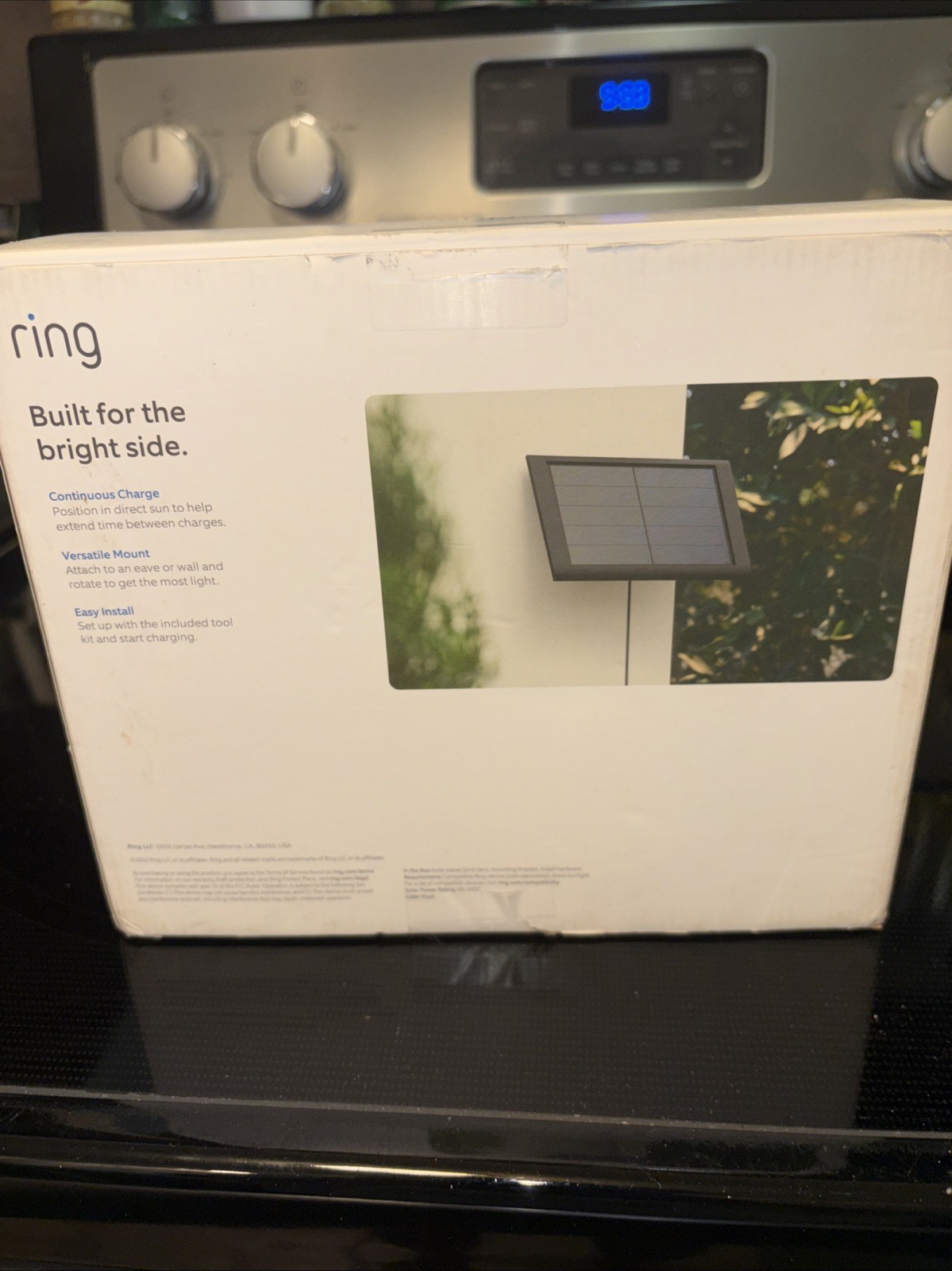 Ring Solar Panel Brand New Open Box