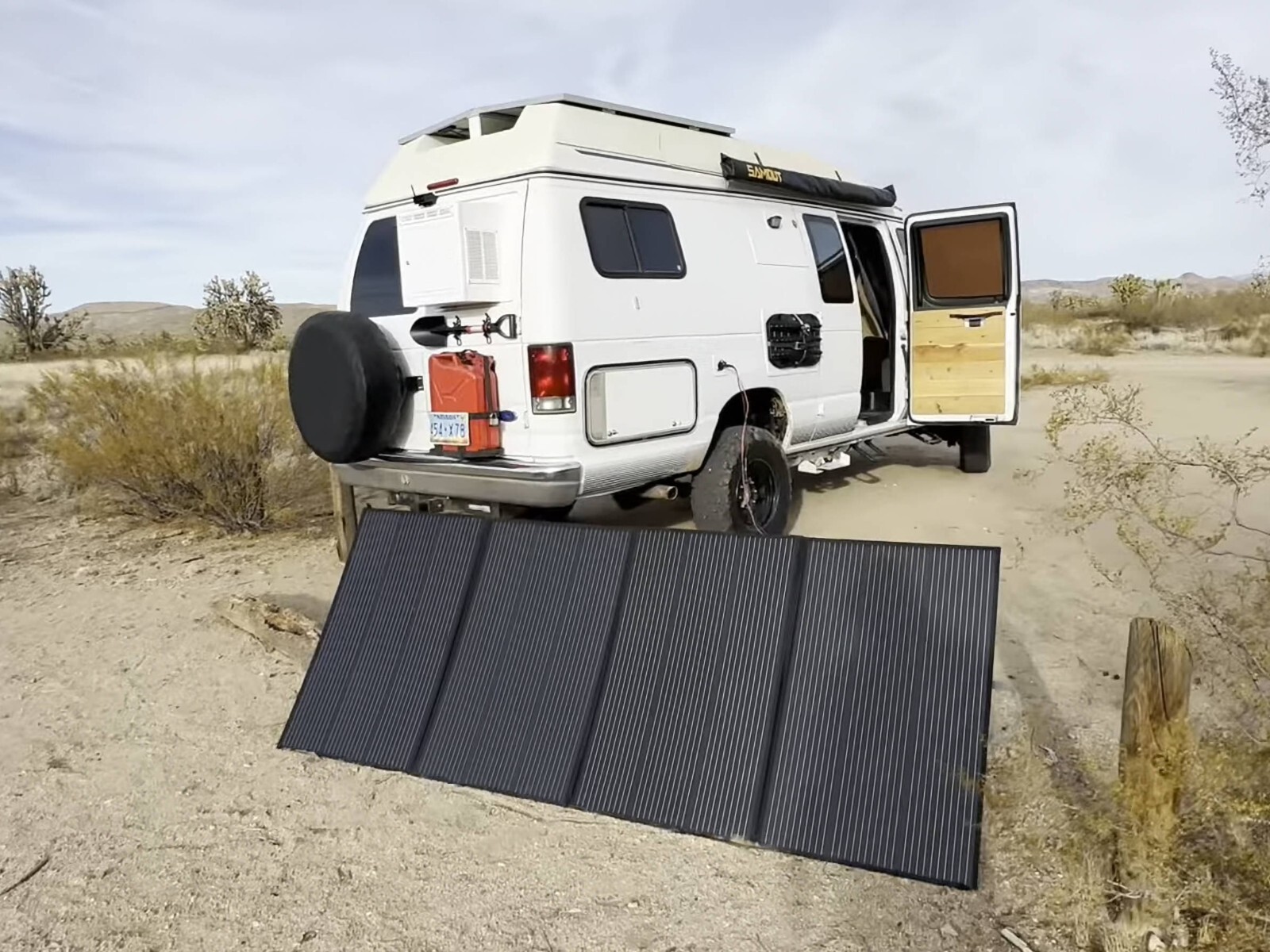 MHPOWOS Portable Solar Panel 400W 220W 110W Solar Charger Foldable for Bluetti
