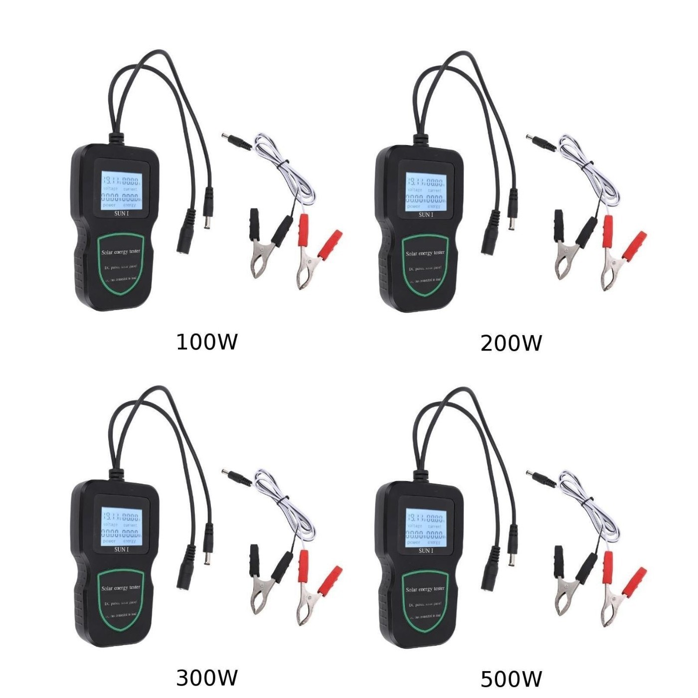 Solar Panel Multimeter Tester for Photovoltaic Module Voltage Current and Power