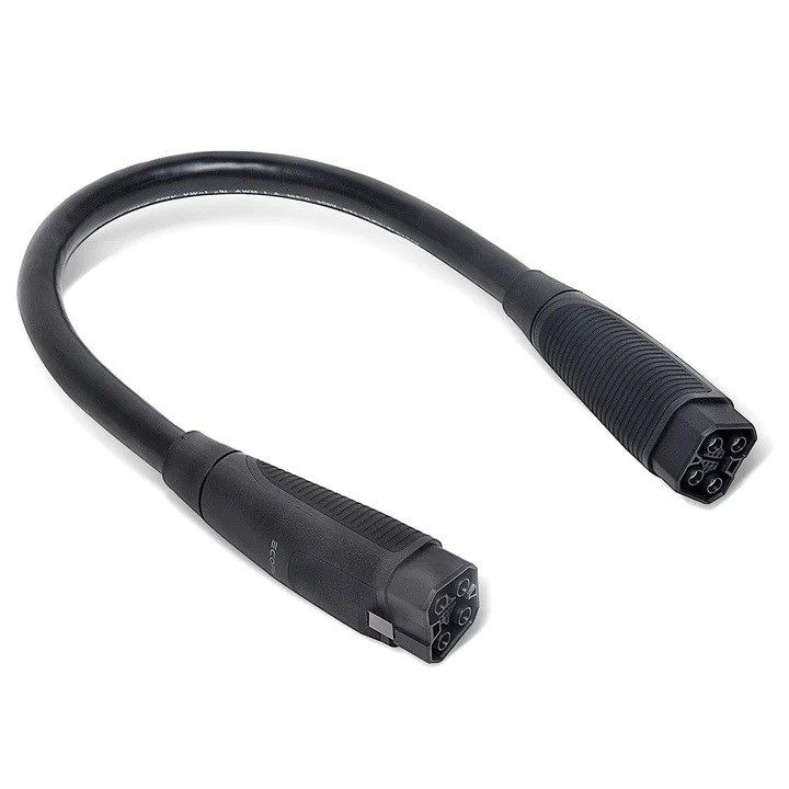 EcoFloW DELTA Pro Extra Battery Cable 4-8 Double handle 2.5′ (.75M) Cord