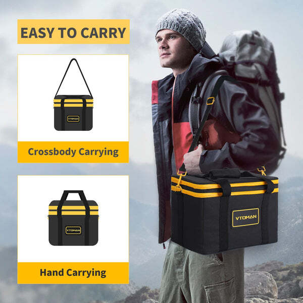 VTOMAN Carrying Case Bag For Power Station JUMP 1500X/JUMP 1000/JUMP 2200