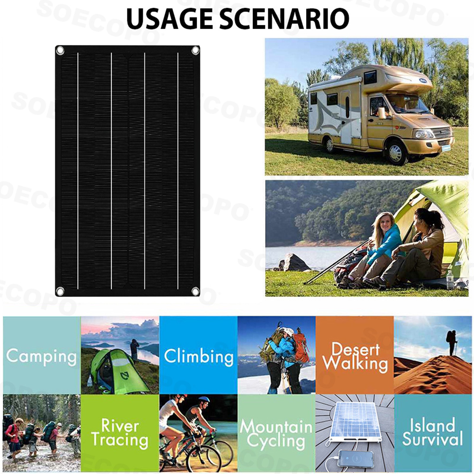 15000W Solar Inverter Kit | 800W Panel + Controller | 12V/24V to 110V/220V