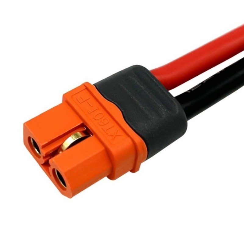 XT60i Female to O Rings Terminal Cable 150CM Long for Efficient Current Transfer