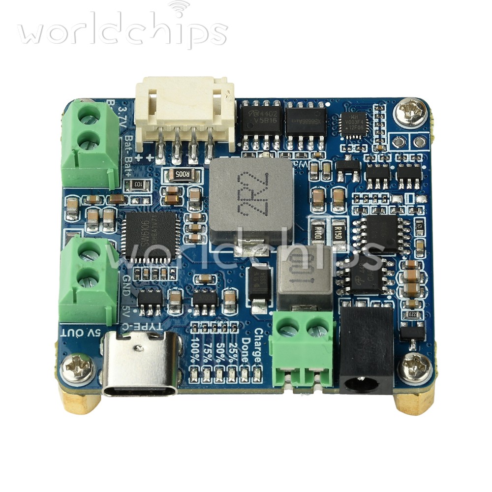 6-24V Solar Panel Power Management Module 5V 3A Supports MPPT, PD QC FCP SFCP