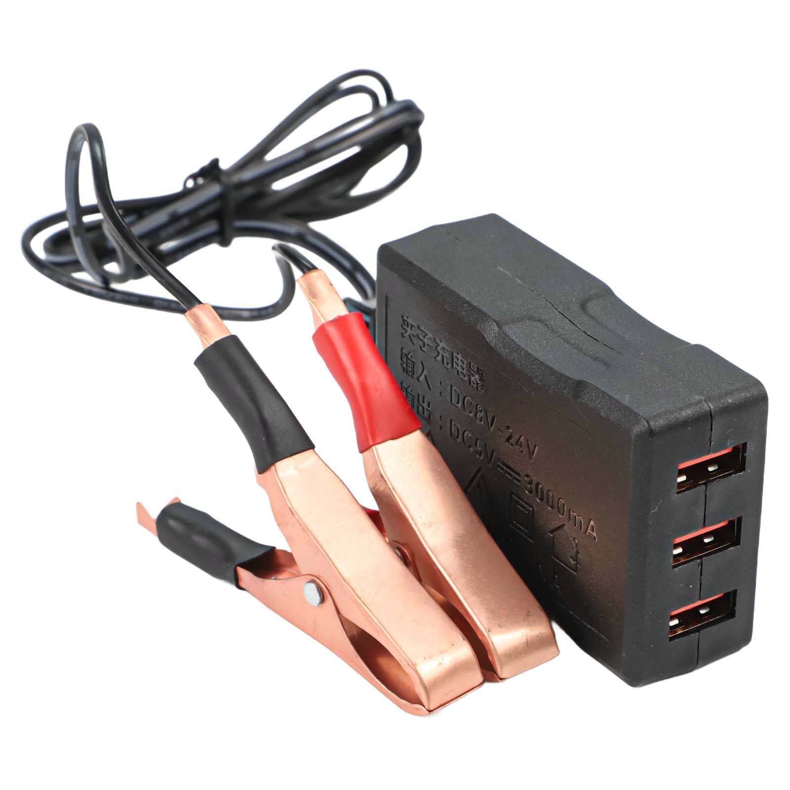 Fast Charge 12V 24V to 5V USB DC Converter for Smartphones and Tablets