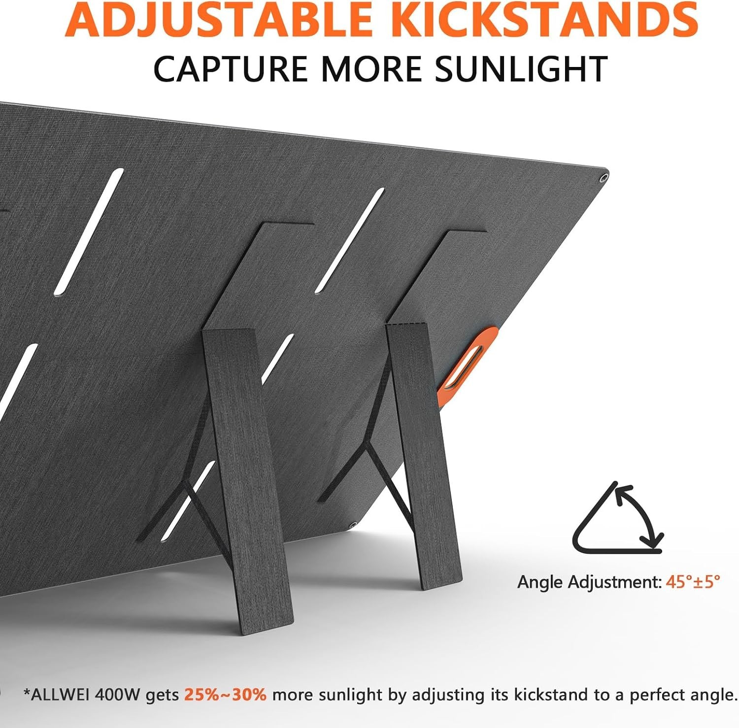 ALLWEI 400W Foldable Portable Solar Panel for Power Station Outdoor Camp IP67
