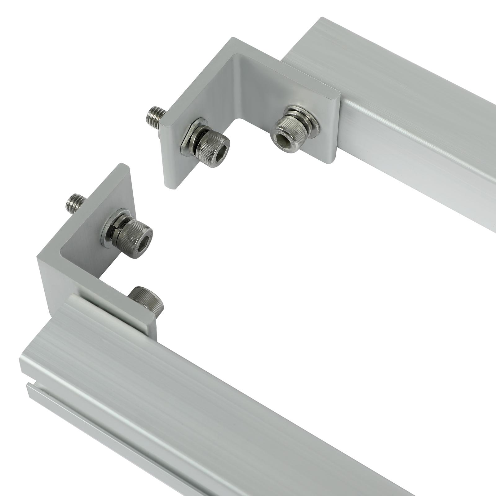2Pcs Adjustable Solar Panel Tilt Mount Brackets Support For RV, Roof, Boat, Shed