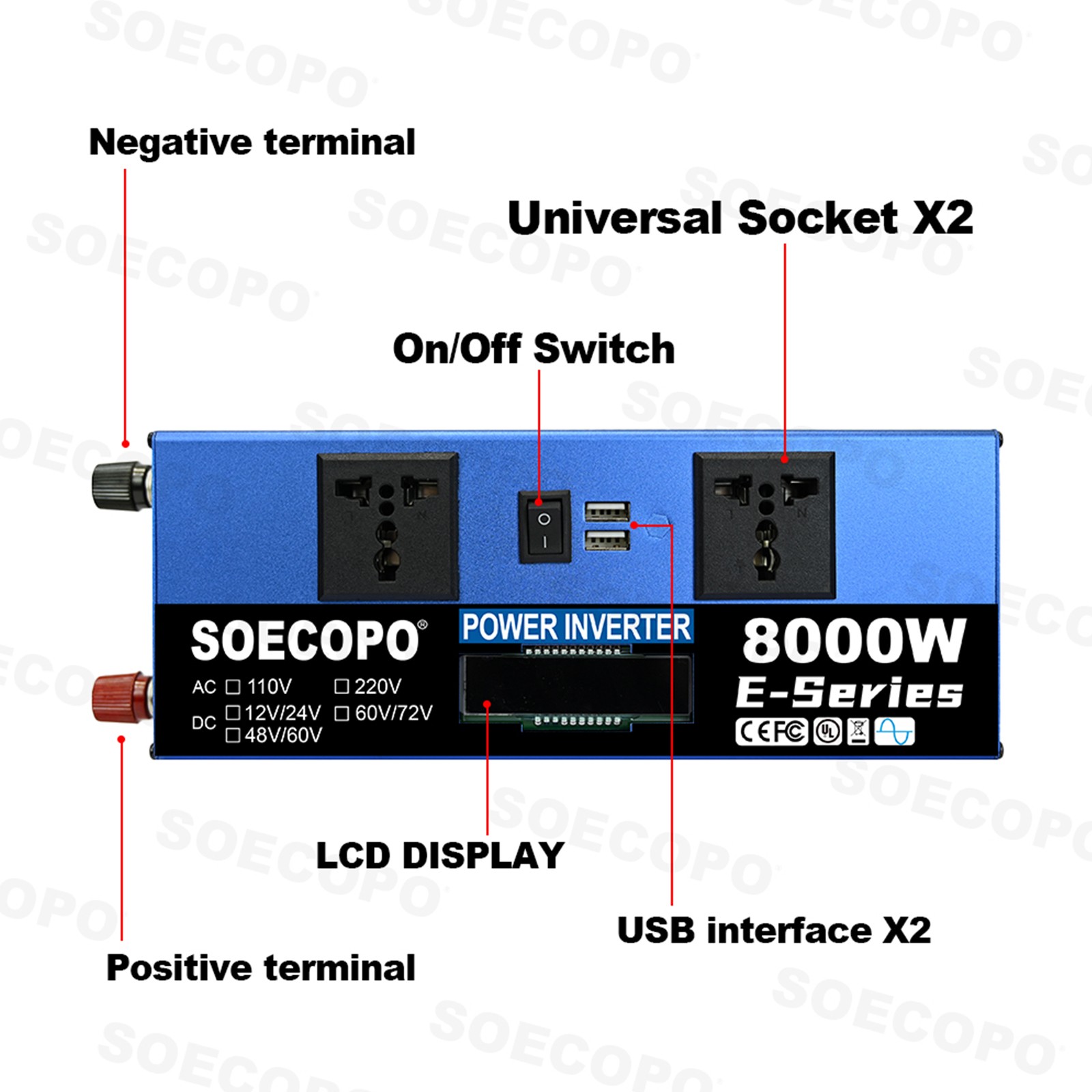 Robust 8000W Off-Grid Power Station Kit | Inverter, 100A Controllery1