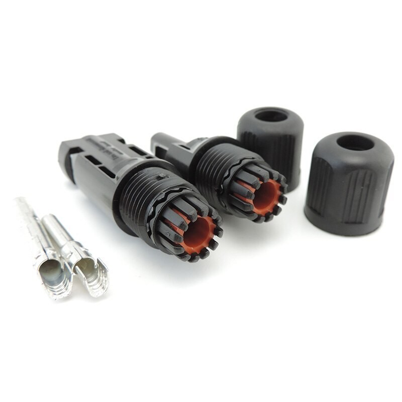 1000V 20A-30A Solar Panels Power Connector Plug Cable Male Female Connectors
