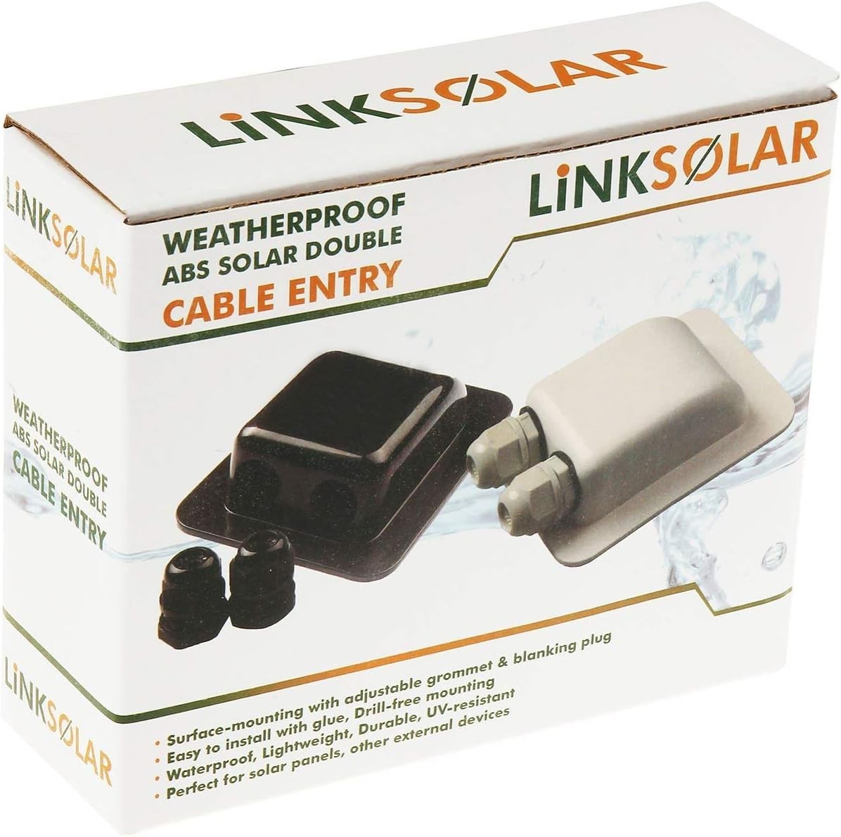 Durable Solar Cable Entry Gland 2mm² to 6mm² with Seals for Easy Installation