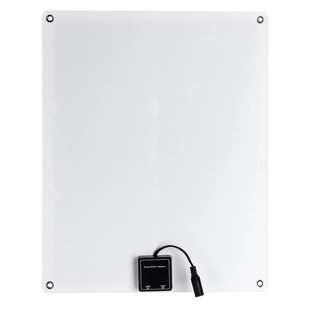 20W 18V Outdoor Solar Panel Charger USB Power Controller For Phone Car RV Boat