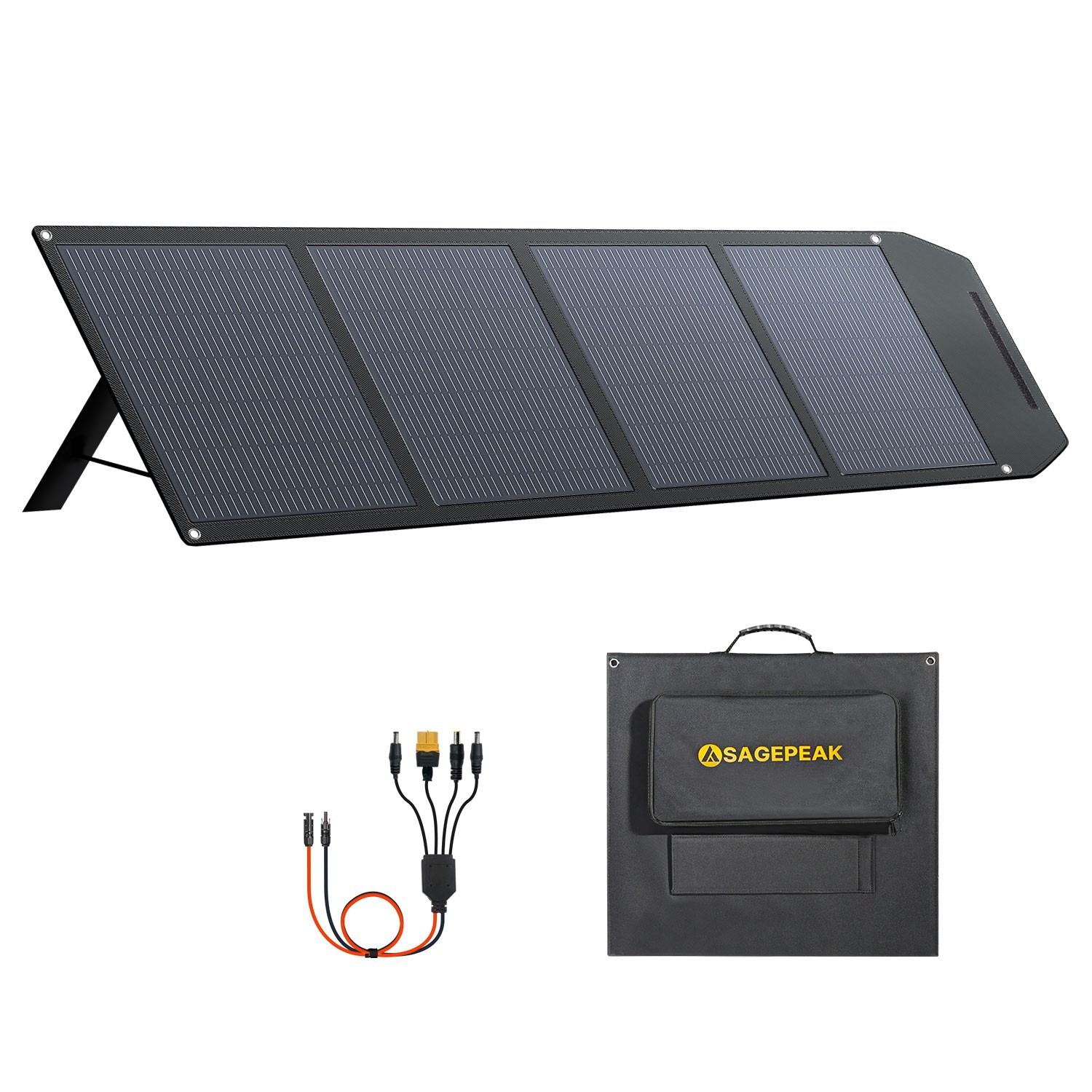 300W Portable Solar Panel Foldable Solar Cells for Power Station and Camping