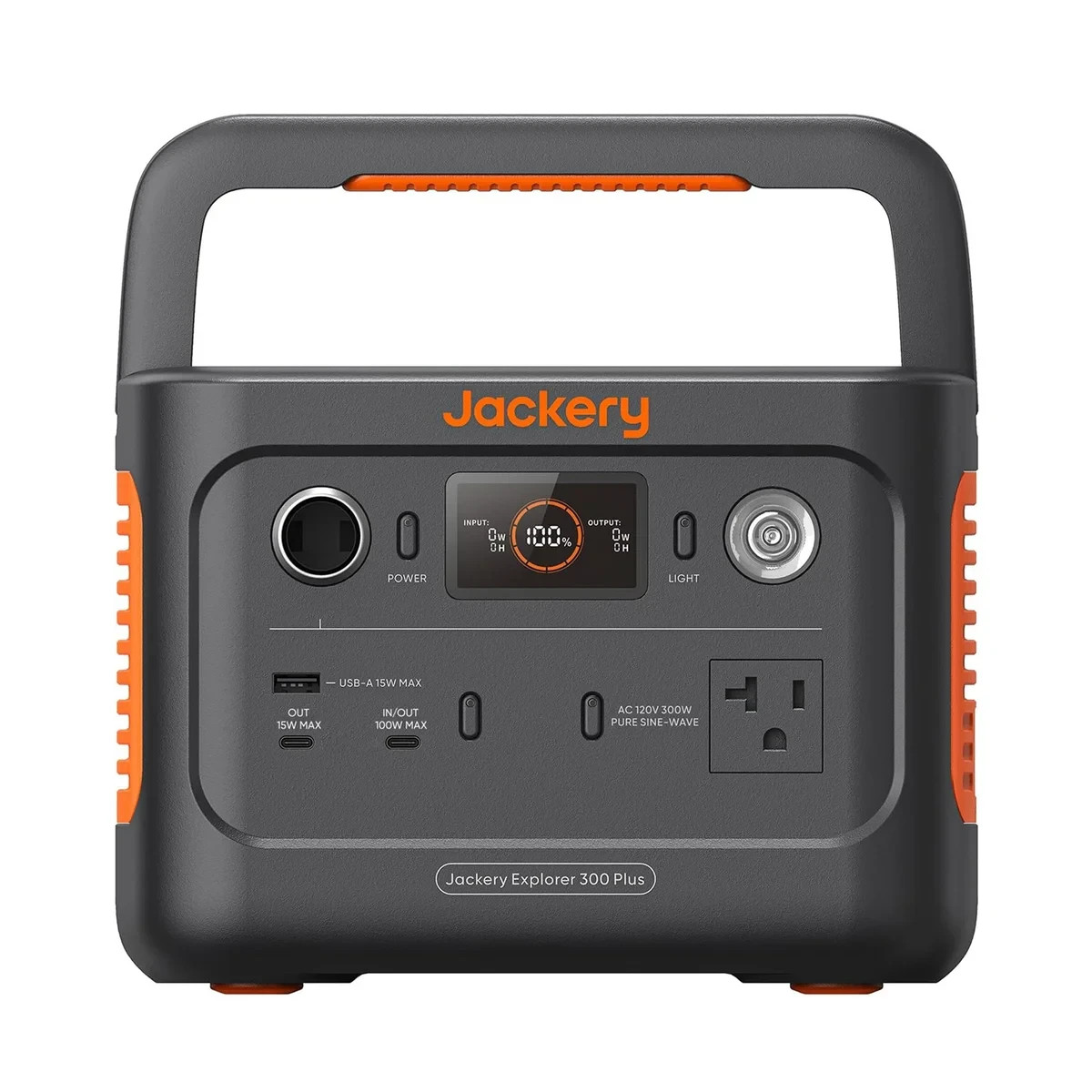 JACKERY PORTABLE POWER STATION EXPLORER 300 SMALL GENERATOR SUPPLY FOR CAMPING