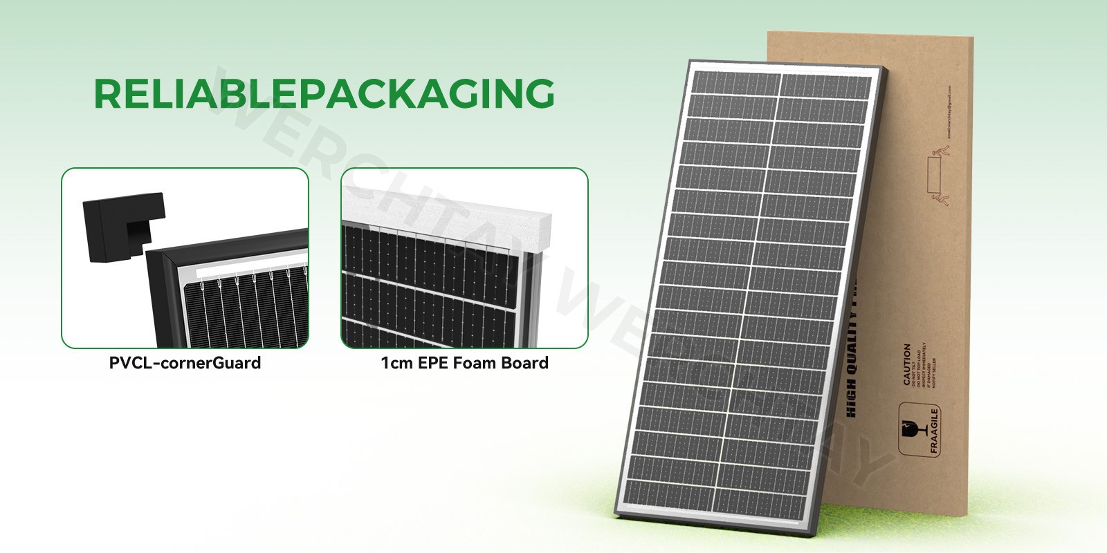 100 Watt Bifacial Solar Panel 12V Home PV Power Off-Grid RV Camper System Carava