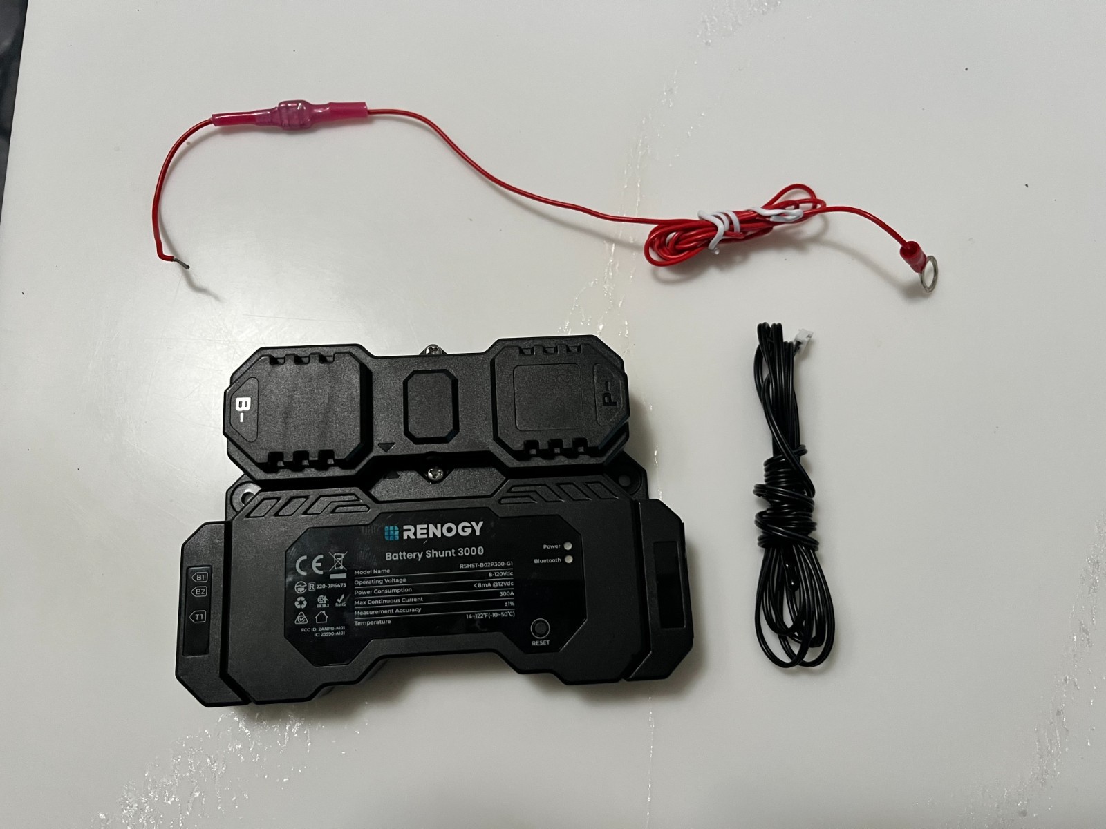 Renogy 300A Battery Shunt, Battery Tester, Bluetooth Battery Monitor
