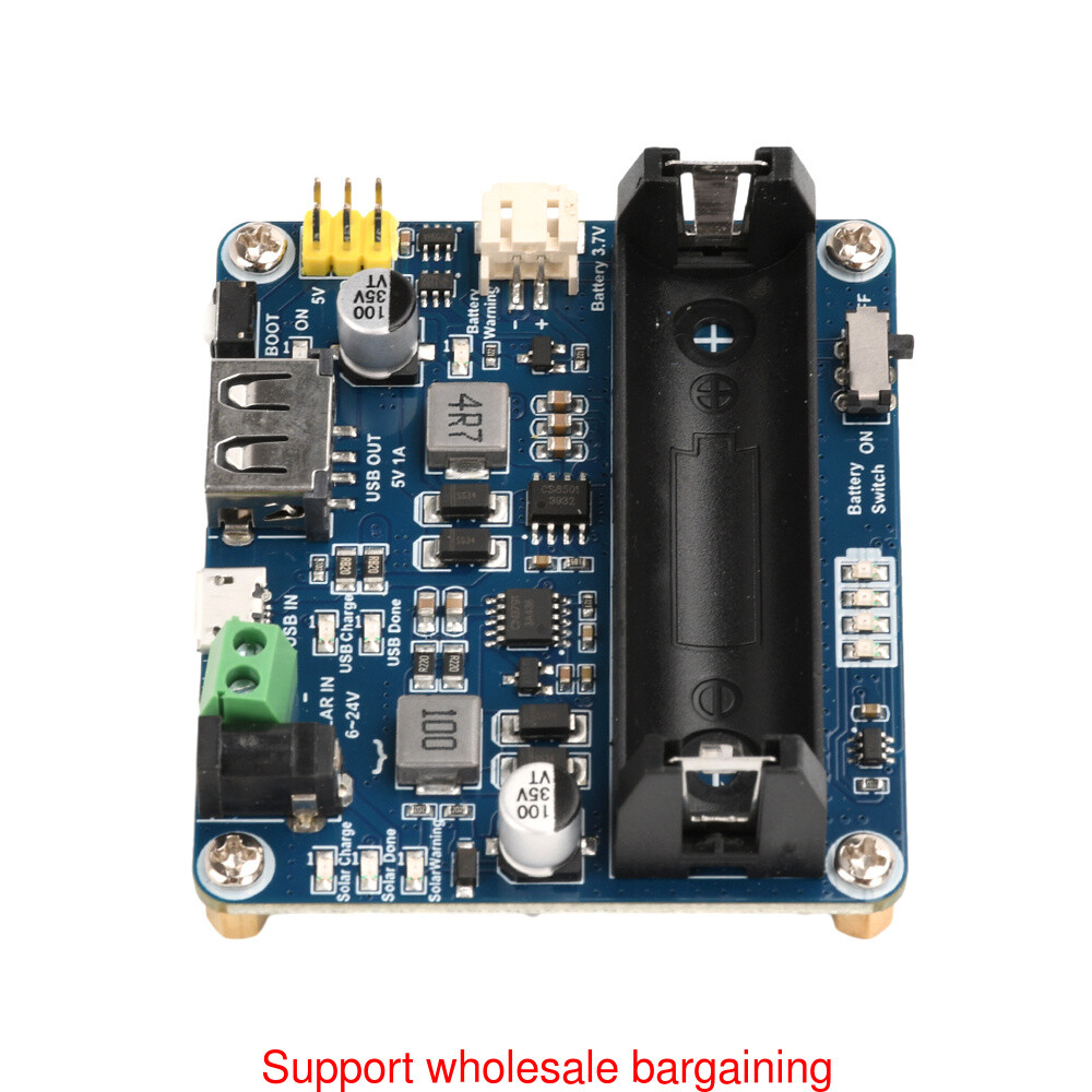 Power Manager Module for 6V~24V Solar Panel Support MPPT USB Battery Charging