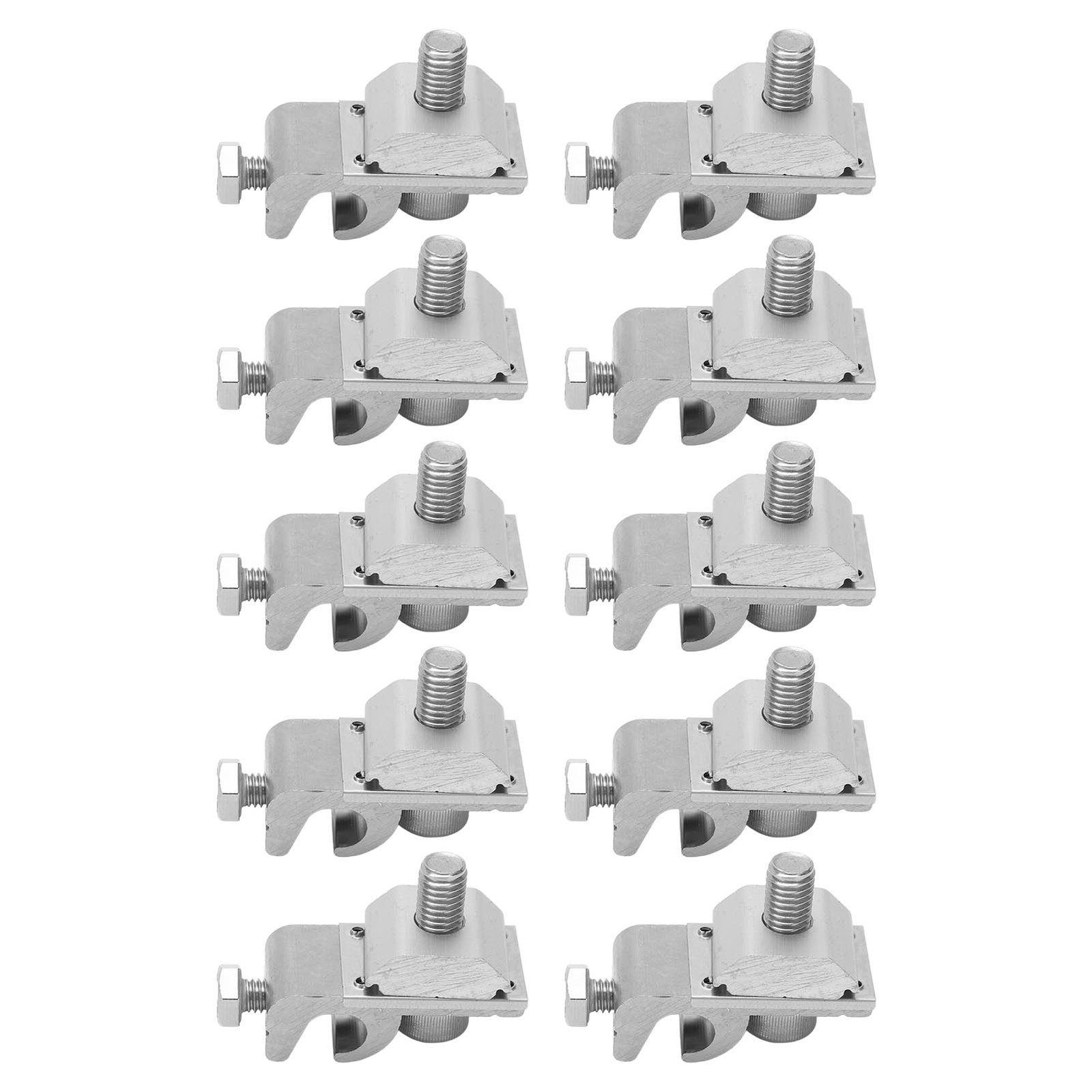 10Pcs Solar Mounting System Grounding Clip for Photovoltaic Support Parts