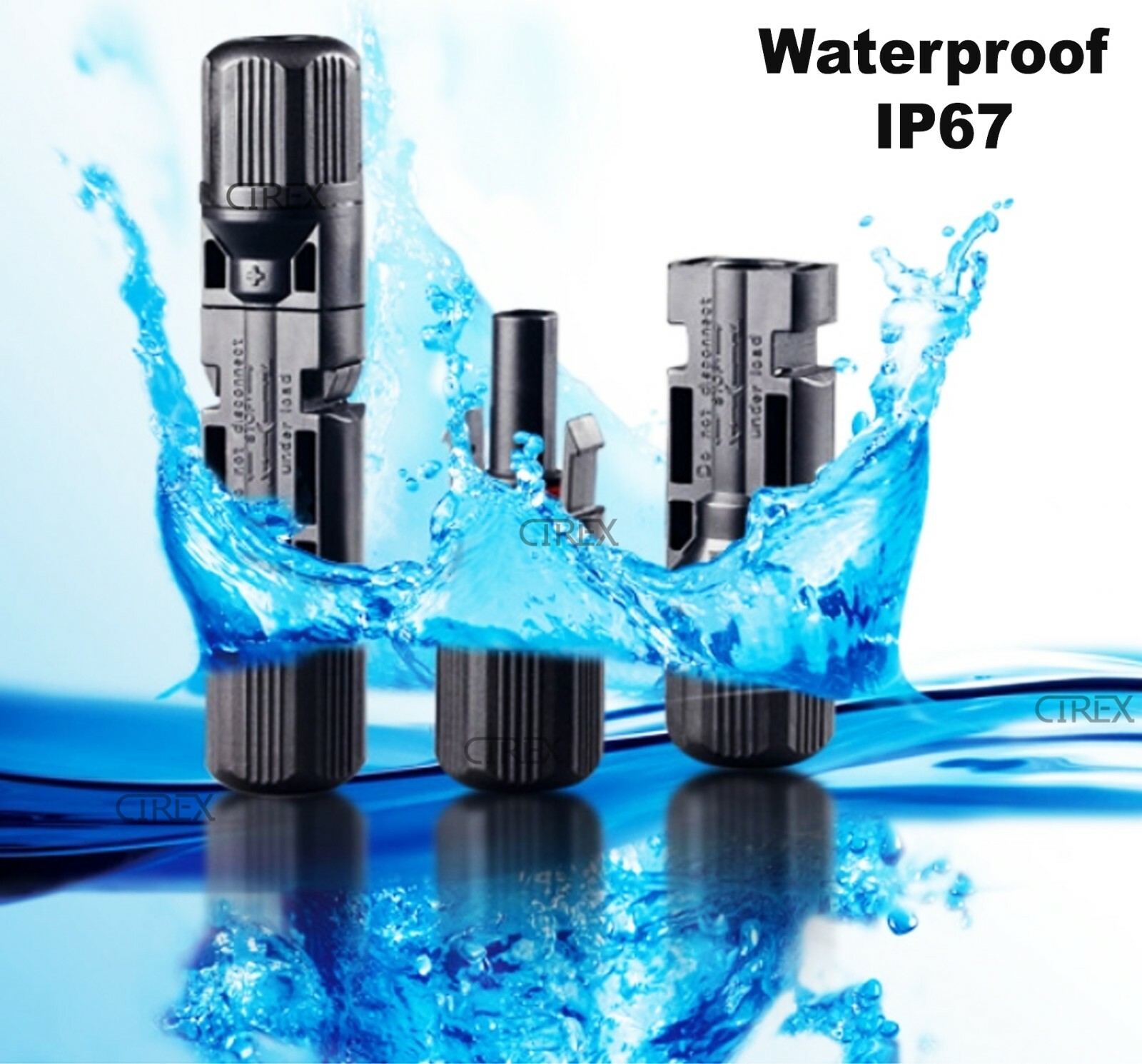 5/10/20 Pairs Solar Panel 30A Line Plug Socket Connectors Male & Female Pv IP67