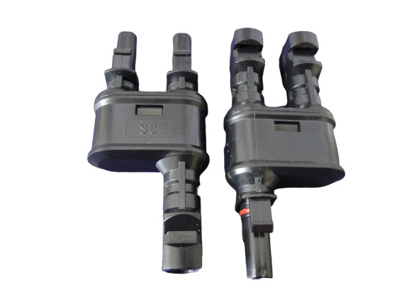 PV Solar Branch Connector, 1000v, 2 to 1 (MMF+FFM), brand new shipping from USA