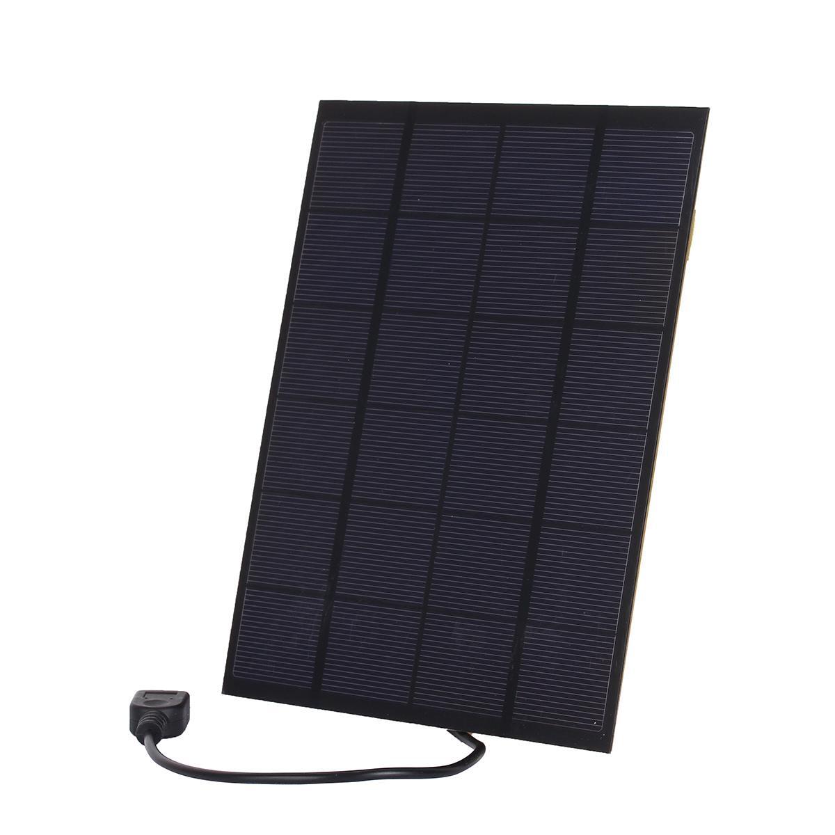 5.5W 5V 0.86A Portable Solar Panel USB Charger For phone Tablet PC MP3