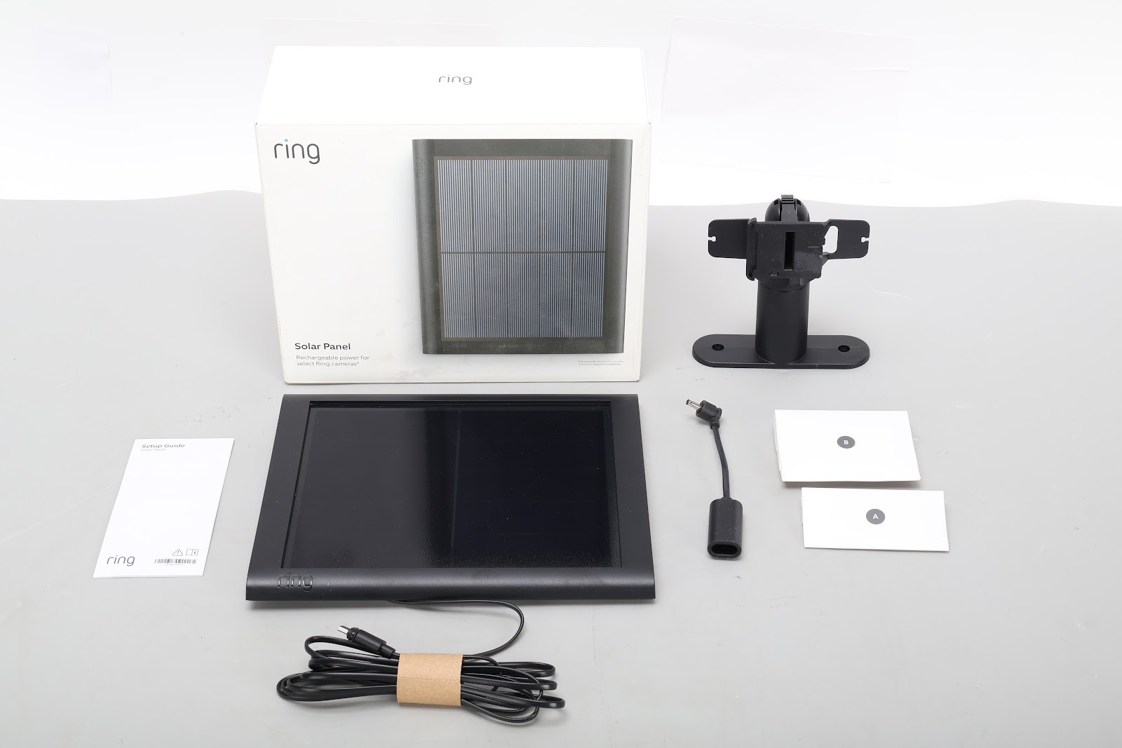 Ring B0B27QLY6L Rechargeable Solar Panel for Ring Camera 6524318 and Accessories